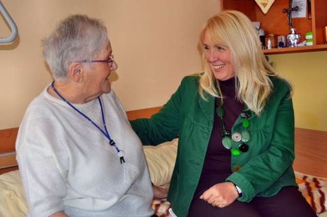 Paní Kucia s&nbsp;klientkou