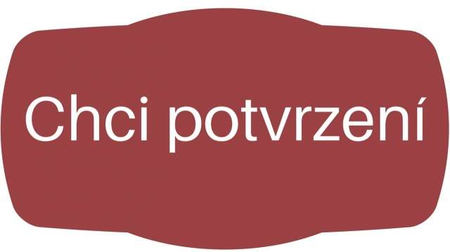 Chci potvrzení